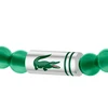 Lacoste Matchpoint žalias agate beaded bracelet 2040591
