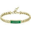 Lacoste Šiuolaikinė paauksuoto plieno apyrankė 2040323
