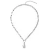 Lacoste Modern women´s pakabukas with clear zircons Crocodile 2040148