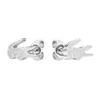 Lacoste Original steel earrings Crocodile 2040050