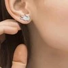 Lacoste Original steel earrings Crocodile 2040050