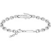 Lacoste Steel bracelet with žalias crystals Arthor 2040610