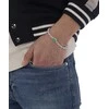 Lacoste Steel bracelet with žalias crystals Arthor 2040610