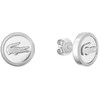 Lacoste Memento crocodile steel earrings 2040407