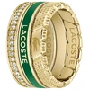 Lacoste Stylish set of steel rings 2040282