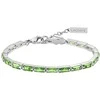 Lacoste Tennis bracelet with žalias crystals Duchess 2040500