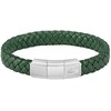 Lacoste Žalia odinė apyrankė Rokel 2040284