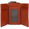 Lagen Moteriška odinė piniginė LG-7643 COGNAC