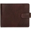 Lagen Men´s leather wallet E-1036 BRN