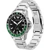 EMPORIO ARMANI AR11589 – Diver GMT vyriškas laikrodis (zi112a)