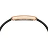 Moteriškas laikrodis DANIEL WELLINGTON Bound Juodas Crocodile Rose Gold 20mm DW00100693 + BOX