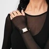 Moteriškas laikrodis DANIEL WELLINGTON Bound Juodas Crocodile Rose Gold 20mm DW00100693 + BOX