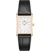 Moteriškas laikrodis DANIEL WELLINGTON Bound Juodas Crocodile Rose Gold 20mm DW00100693 + BOX