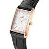 Moteriškas laikrodis DANIEL WELLINGTON Bound Juodas Crocodile Rose Gold 24mm DW00100698 + BOX