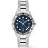 Laikrodis Daniel Wellington Iconic GMT 40 Link Brushed Bezel Sidabrinis DW00100922