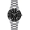 Laikrodis Daniel Wellington Iconic GMT 40 Link Juodas Ceramic Bezel S DW00100919