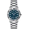 Laikrodis Daniel Wellington Iconic GMT 40 Link Brushed Bezel Sidabrinis DW00100922