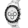 Laikrodis Daniel Wellington Iconic Tachymeter 42 3-Link Baltas Juodas S DW00100948