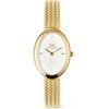 Laikrodis Daniel Wellington Juliette Braided Mesh Baltas Sunray Gold DW00100882