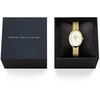 Laikrodis Daniel Wellington Juliette Braided Mesh Baltas Sunray Gold DW00100882