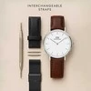 Laikrodis Daniel Wellington Klasikinis 40 sterlingų pianinas S šlifuotas sidabras DW00100775
