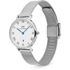Laikrodis Daniel Wellington Petite 28 Roman Numerals Date Sterling Baltas Sidabrinis DW00100858