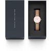 Laikrodis DANIEL WELLINGTON DW00100663. Kwarcowy, Kolor rožinė. Kobieta.