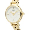 Laikrodis Daniel Wellington Petite Mini 19 Arch 3-Link Baltas Gold DW00100855