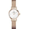 Moteriškas laikrodis DANIEL WELLINGTON Petite Mini Rose Gold Stainless Steel 19mm DW00100744 + BOX (zw523c)