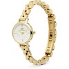Laikrodis Daniel Wellington Petite Mini 19 Arch 3-Link Baltas Gold DW00100855
