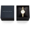Laikrodis Daniel Wellington Petite Mini 19 Arch 3-Link Baltas Gold DW00100855