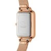 Moteriškas laikrodis DANIEL WELLINGTON Quadro Lumine Bezel Melrose Rožinė DW00100669 + BOX (zw519j)