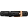 DANIEL WELLINGTON MOTERIS LAIKRODIS DW00100435 – Quadro presuotas Sheffield Rose Gold 20mm + DĖŽĖ