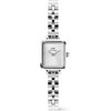 Laikrodis Daniel Wellington Quadro Mini 15.4x18.2 Arch 3-Link Baltas Sunray Sidabrinis DW00100844