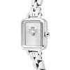 Laikrodis Daniel Wellington Quadro Mini 15.4x18.2 Arch 3-Link Baltas Sunray Sidabrinis DW00100844
