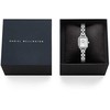 Laikrodis Daniel Wellington Quadro Mini 15.4x18.2 Arch 3-Link Baltas Sunray Sidabrinis DW00100844