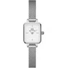 MOTERIŠKAS LAIKRODIS DANIEL WELLINGTON Quadro Mini 15mm DW00100726 + BOX (zw524b)