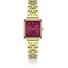 Laikrodis Emily Westwood Burgundiškas „Muse Gold“ EKM-5714GQ