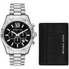 Laikrodis Michael Kors Lexington dovanų rinkinys + kortelių piniginė MK1091SET