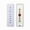 Laikrodis Rosefield Mažos redakcijos Burgundy Gold SEGSG-SE01