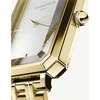 Laikrodis Rosefield The Octagon Baltas Sunray Steel Gold OCWSG-O40