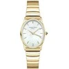 Laikrodis Rosefield Ovalus baltas MOP Half-Moon plieno auksinis OVWGSG-OV16