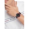 Laikrodis TOMMY HILFIGER 1792010. Kwarcowy, Kolor juoda. Mężczyzna.