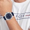 Laikrodis TOMMY HILFIGER 1792134. Kwarcowy, Kolor mėlyna. Mężczyzna.