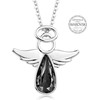 Levien Dark Crystal Necklace Angel Rafael