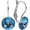 Levien Elegant Rivoli Aquamarine earrings