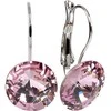 Levien Elegant Rivoli Light Amethyst auskarai