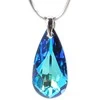 Levien Delicate Drop Necklace Bermuda Mėlyna