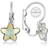 Levien Girl auskarai su vaivorykštiniu kristalu STARBLOOM