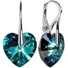 Levien Romantic earrings Heart Bermuda Mėlyna